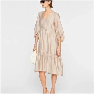 (NWT) Club Monaco Easy Midi Tiered Dress